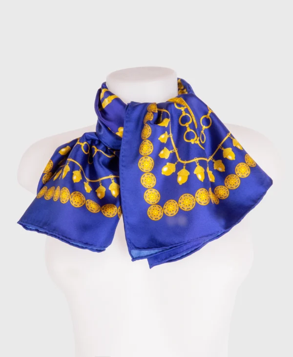 greek ancient jewelry silk scarf