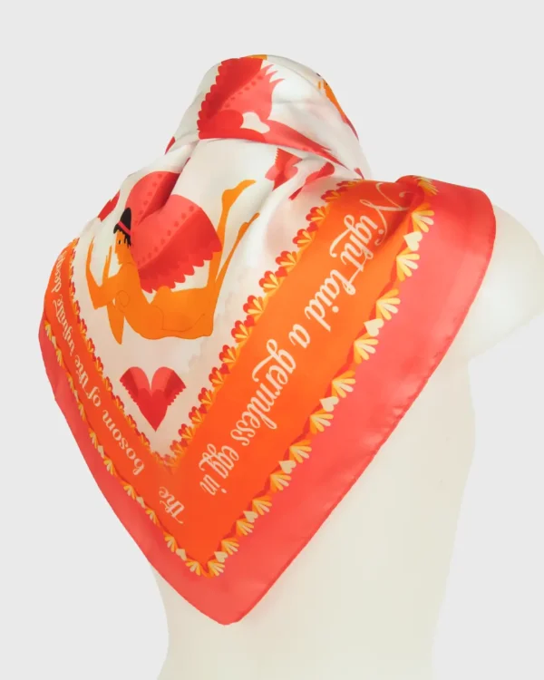 Eros Silk-Cotton Scarf - Image 3