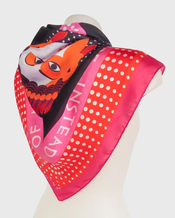 Phrasikleia Kore Silk-Cotton Scarf - Image 3