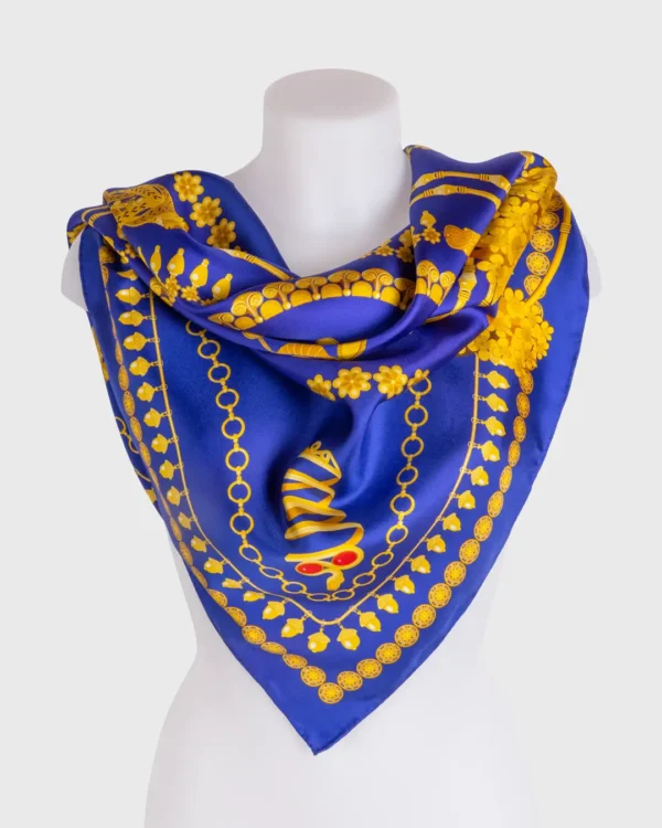 Ancient Greek Jewelry Silk Scarf - Image 3