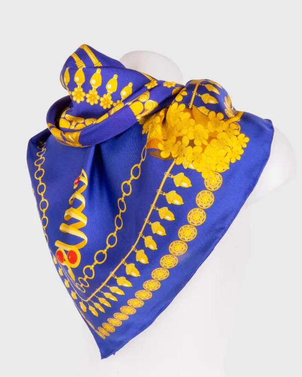 Ancient Greek Jewelry Silk Scarf - Image 5