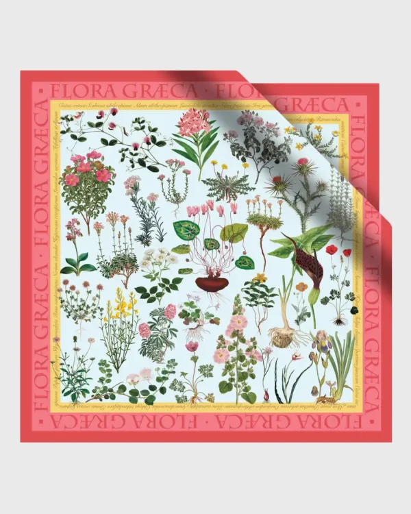 Flora Graeca  Silk Scarf - Image 2