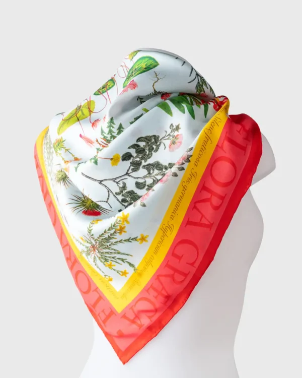 Flora Graeca  Silk Scarf - Image 3