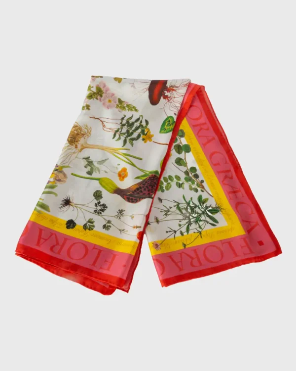 Flora Graeca  Silk Scarf - Image 5