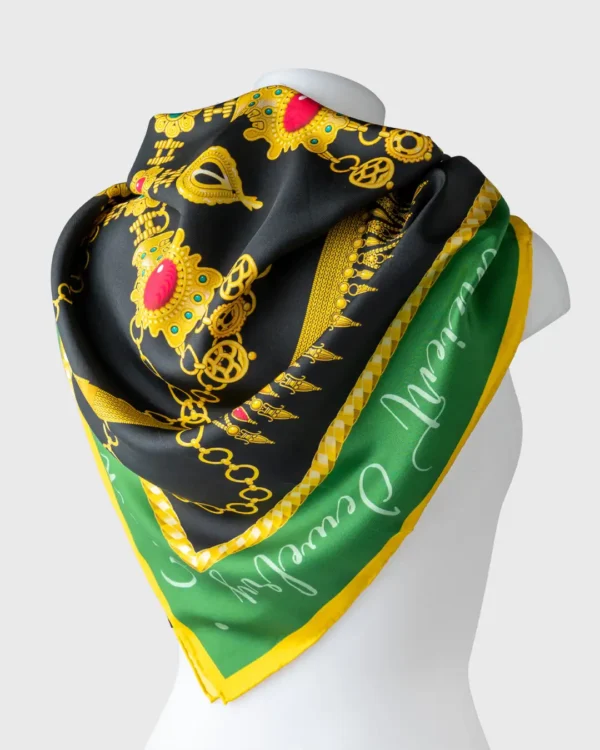 Greek Treasures Silk Scarf - Image 2