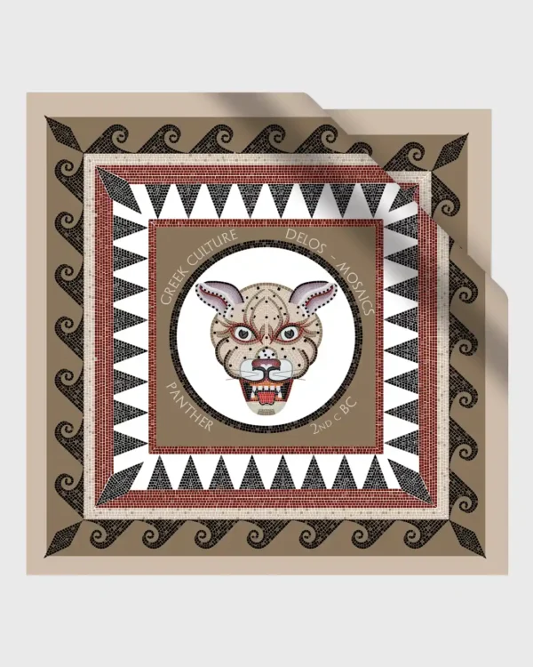 Panther Silk Scarf - Image 2