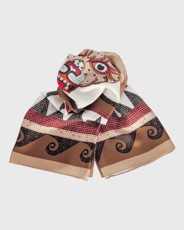 Panther Silk Scarf - Image 4