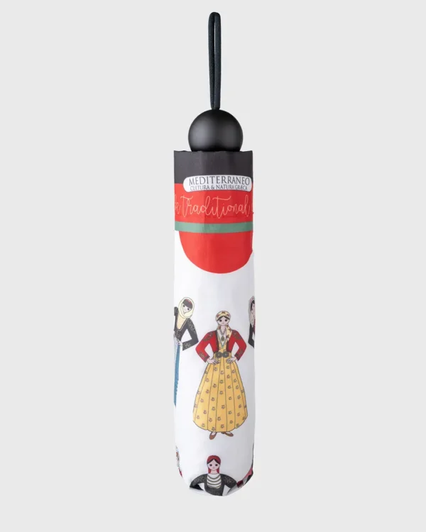 Greek Traditional Costumes Umbrella - Image 3