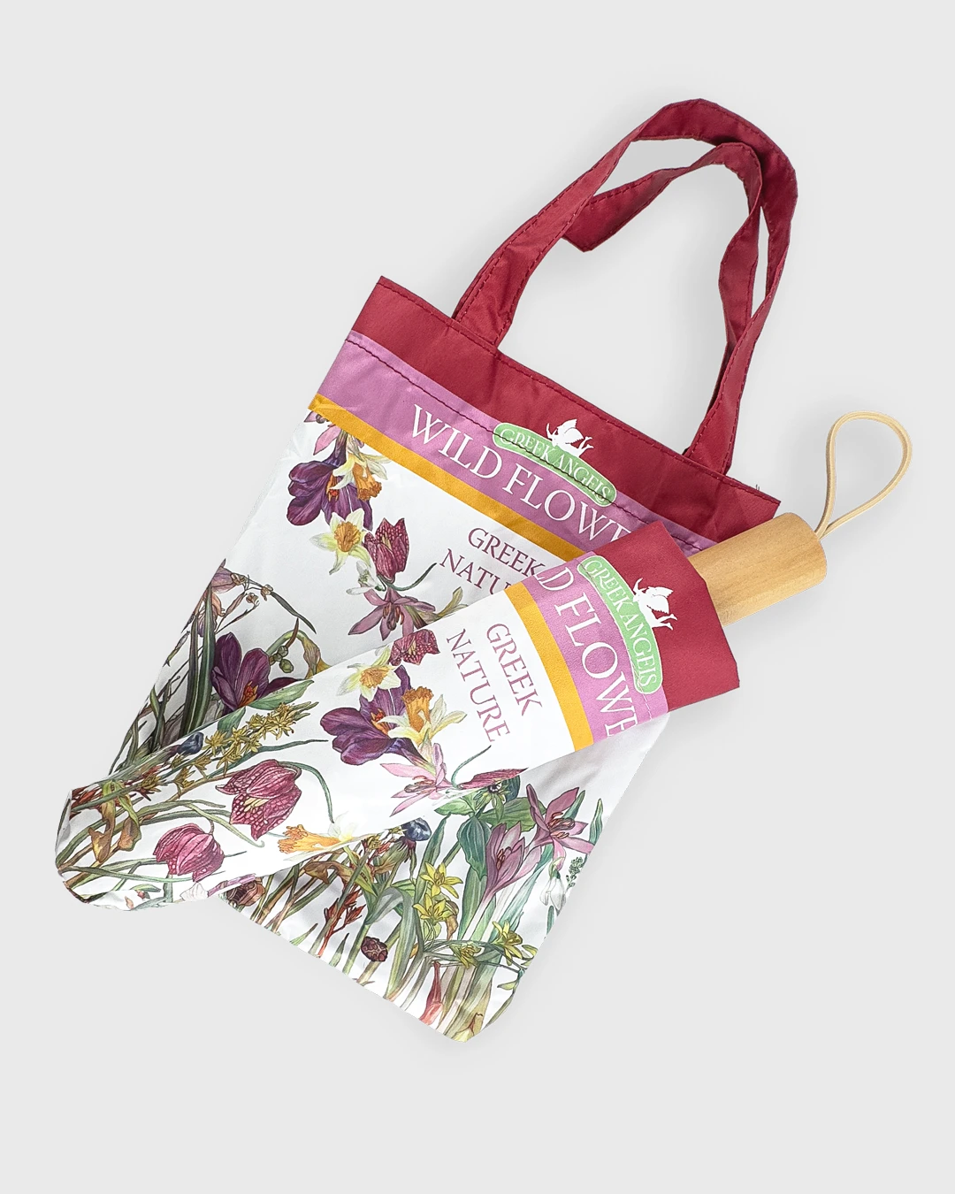 Wild Flowers of Greece Umbrella - Image 6