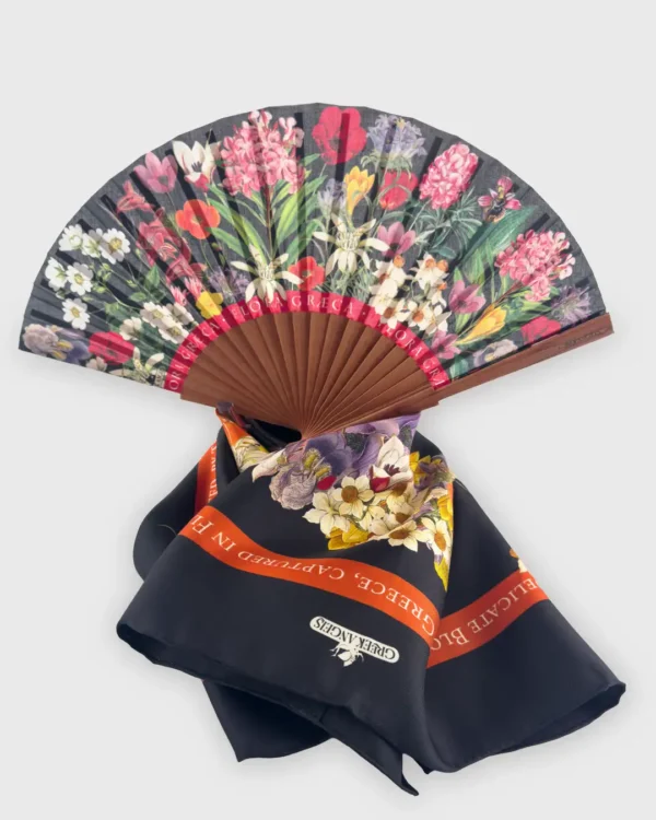 Flora Graeca Hand Fan - Image 3
