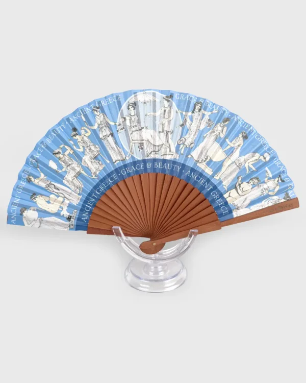 Ancient Greece Grace & Beauty Hand Fan