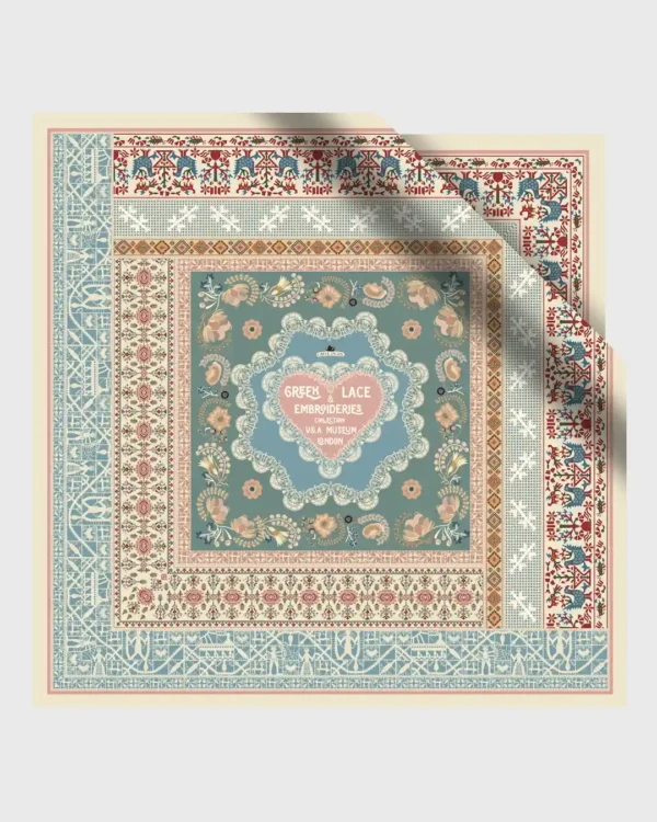 V&A Greek Lace Collection Silk Scarf