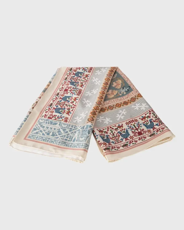 V&A Greek Lace Collection Silk Scarf - Image 3