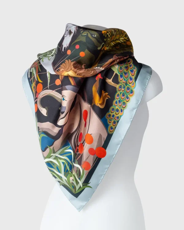 The Paradise Silk Scarf - Image 2