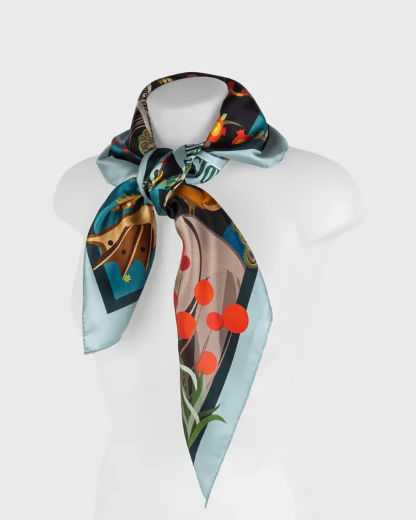 The Paradise Silk Scarf - Image 3