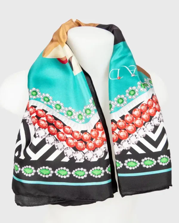 La Divina Graeca Silk Scarf - Image 3