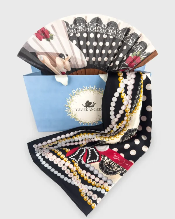 Maria Callas Hand Fan - Image 3