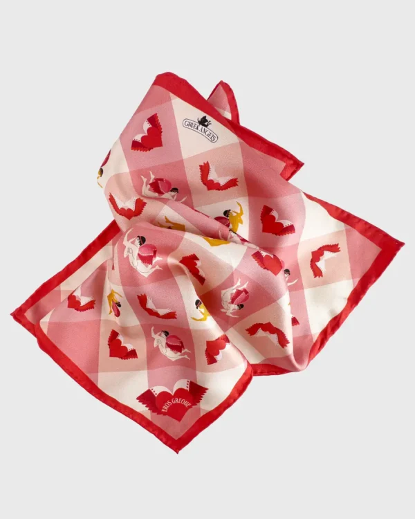Eros Greque Silk Scarf double face print - Image 7