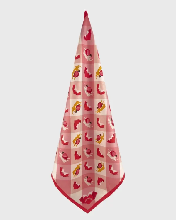 Eros Greque Silk Scarf double face print - Image 5