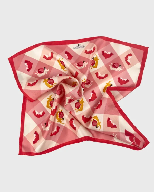 Eros Greque Silk Scarf double face print - Image 3