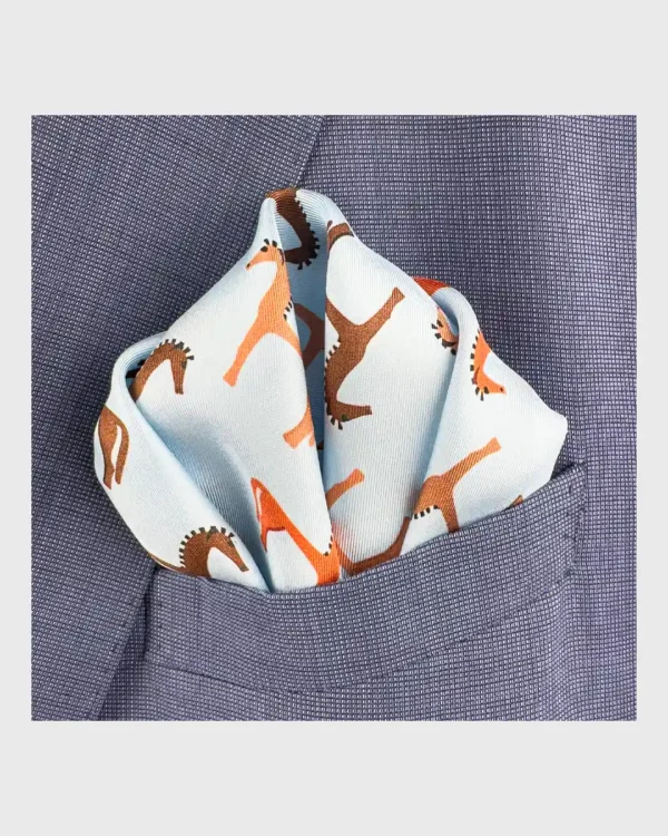 Olympia Figurines Silk Scarf double face print - Image 2
